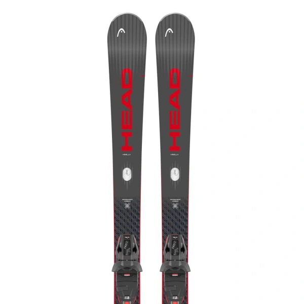 Carving Ski Head Supershape e-Rally SW + PRD 12 GW (156cm - Schwarz)
