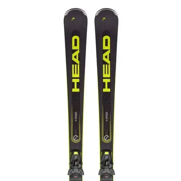 Head Supershape e-Speed Ski + PRD 12 GW Bindung (170cm - Schwarz)