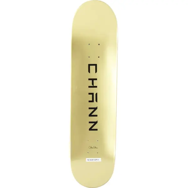 Skateboard Deck Heart Supply Chris Chann Pro (7.75" - Golden)