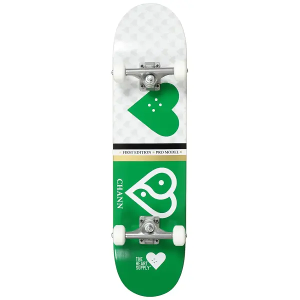Skateboard Komplettboard Heart Supply Society Pro (7.75" - Chris Chann)