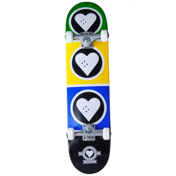 Skateboard Komplettboard Heart Supply Squad (7.5" - Brazil)