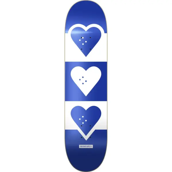 Skateboard Deck Heart Supply Squadron (8.25" - Blau)