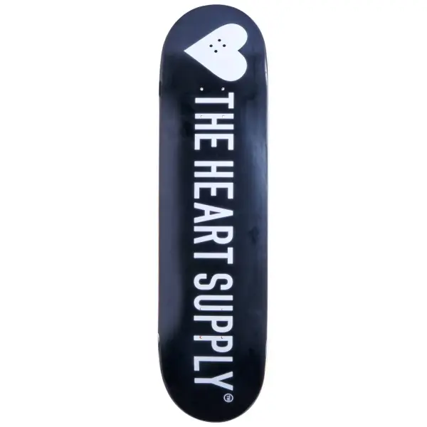 Skateboard Deck Heart Supply Strong (8.25" - Schwarz)