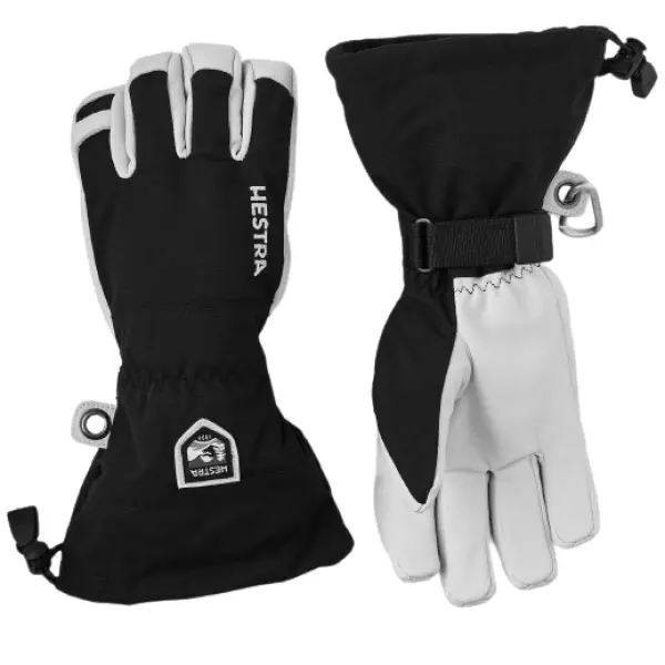 Handsker Hestra Army Leather Heli Ski (7 - Sort)