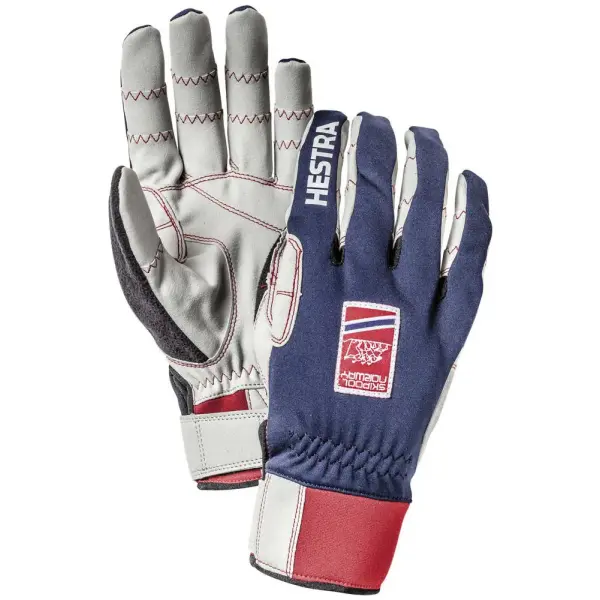 Handschuhe Hestra Ergo Grip Windstopper Race (7 - Marineblau)