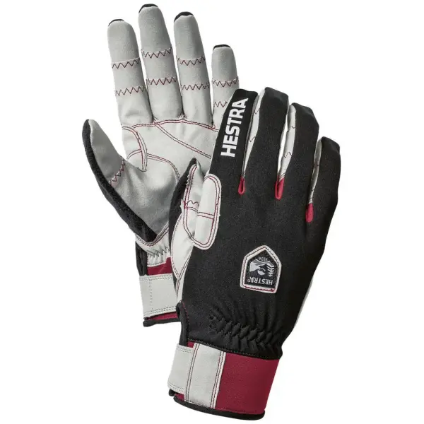 Handschuhe Hestra Ergo Grip Windstopper Race (6 - Schwarz)