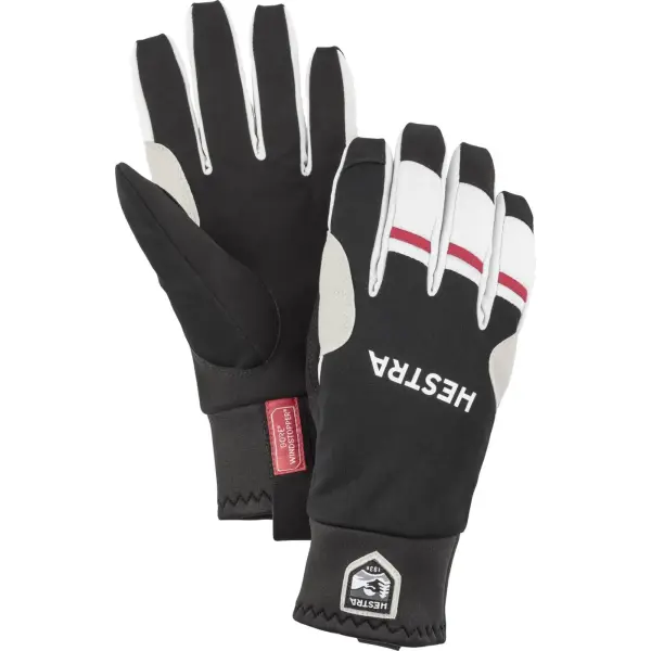 Langlaufhandschuhe Hestra Windstopper Race Tracker (7 - Schwarz)