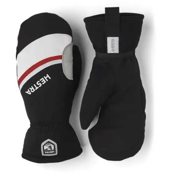 Hestra Windstopper Race Tracker Langlaufski Mittens (8 - Schwarz)