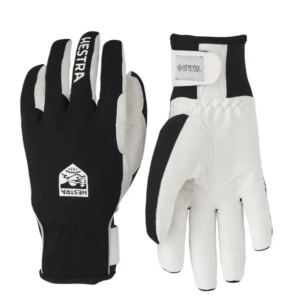 Handschuhe Hestra XC Ergo Grip Damen Ski- (6 - Schwarz/Weiß)