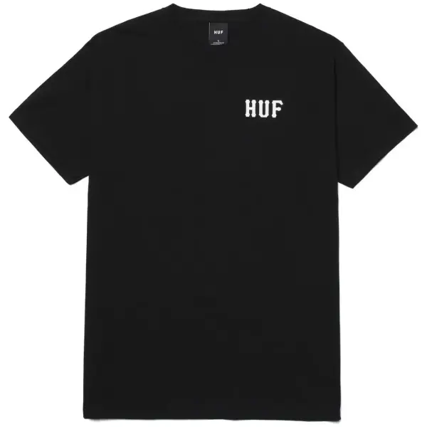 T-Shirt HUF Essentials Classic H (M - Black)