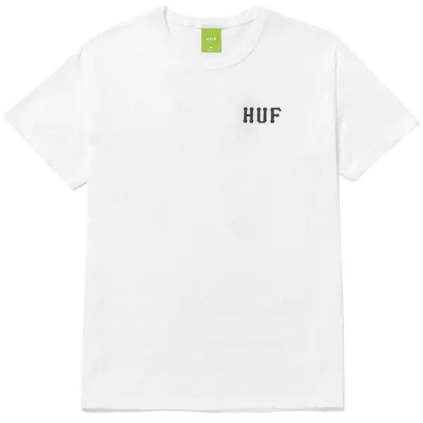 T-Shirt HUF Essentials Classic H (S - White)
