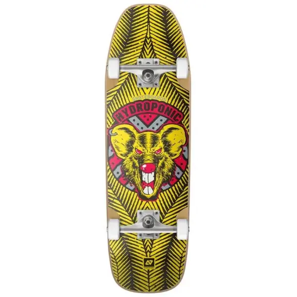 Skateboard Komplettboard Hydroponic Bullet Pool Shape Mike (8.75" - Gelb)