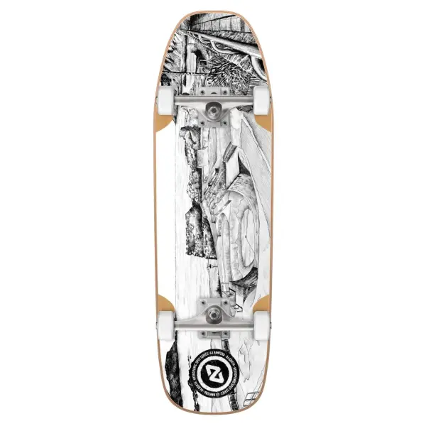 Hydroponic Bullet Pool Shape Spot Series Skateboard Komplettboar (8.75" - La Kantera)