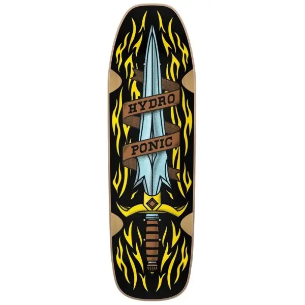 Skateboard Deck Hydroponic Bullet Pool Shape (8.75" - Sword)