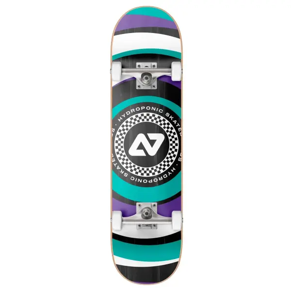 Komplet Skateboard Hydroponic Circular (8" - Turquoise)