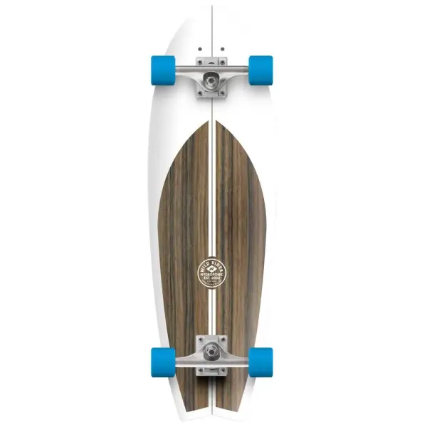 Cruiser Board Hydroponic Fish Complete Komplettboard (31.5" - Classic 2.0 White / Brown)