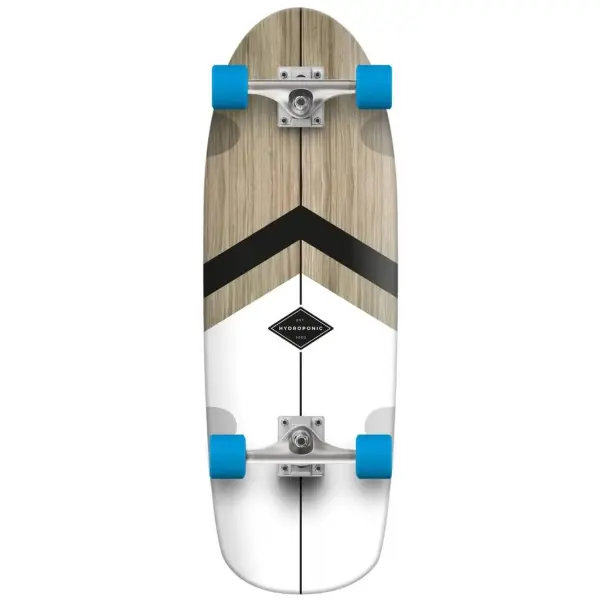 Cruiser Board Hydroponic Rounded Complete Komplettboard (30" - Classic 3.0 White)