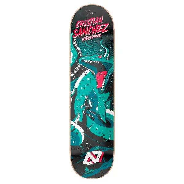 Skateboard Deck Hydroponic Sea Monster (8" - Cristian Sánchez Scuba)