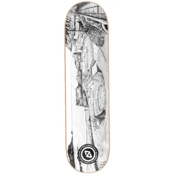 Skateboard Deck Hydroponic Spot Series (8" - La Kantera)