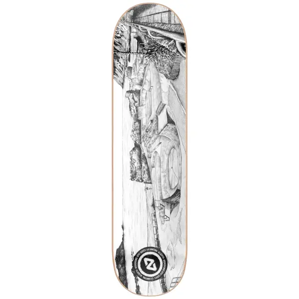 Skateboard Deck Hydroponic Spot Series (8.25" - La Kantera)