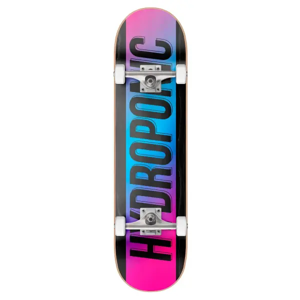 Skateboard Komplettboard Hydroponic Tik Degraded (8" - Blue)