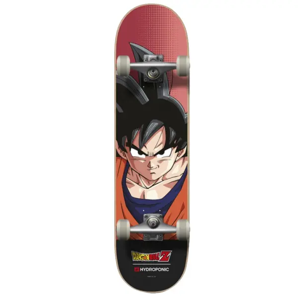 Skateboard Komplettboard Hydroponic x DragonBall Son Goku (8.125" - Rot)