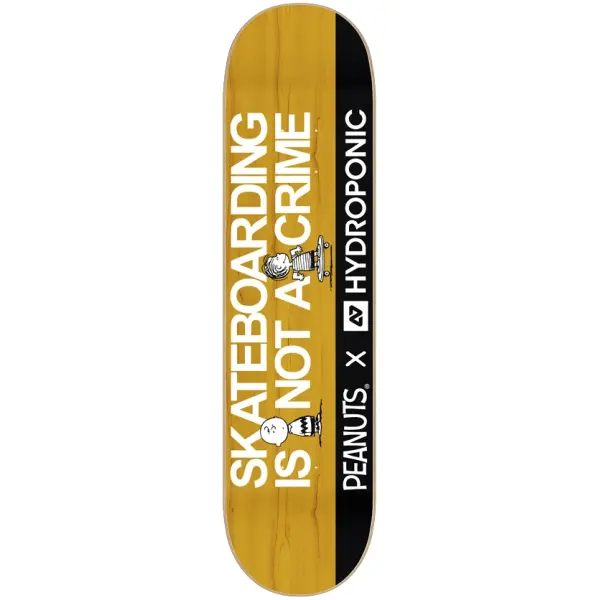 Skateboard Deck Hydroponic x Peanuts (8" - Skate Yellow)