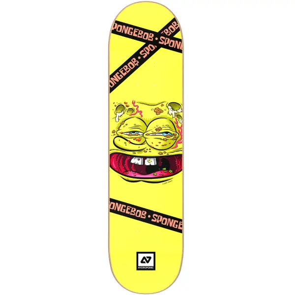 Skateboard Deck Hydroponic X Spongebob (8" - Gelb)