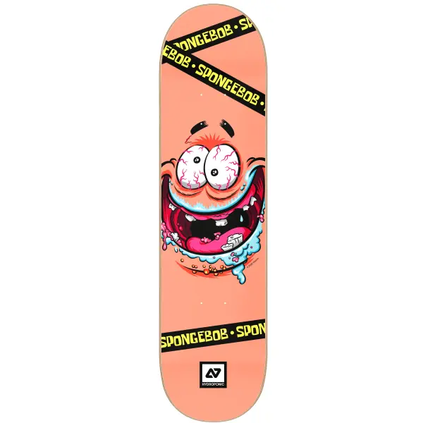 Skateboard Deck Hydroponic X Spongebob Bob (8" - Pink)