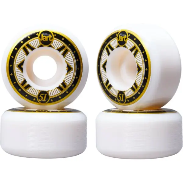 Skateboard Rollen Jart Astral 102A 4 Stk. (51mm - Weiß)