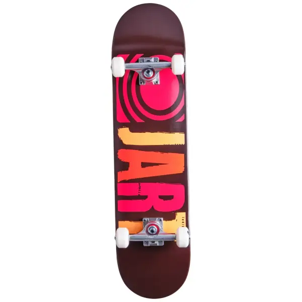 Komplet Skateboard Jart Classic (7.87" - Brun/Orange/Rød)