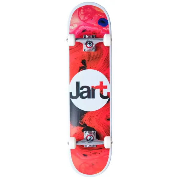 Skateboard Komplettboard Jart Tie Dye (7.87" - Rot)