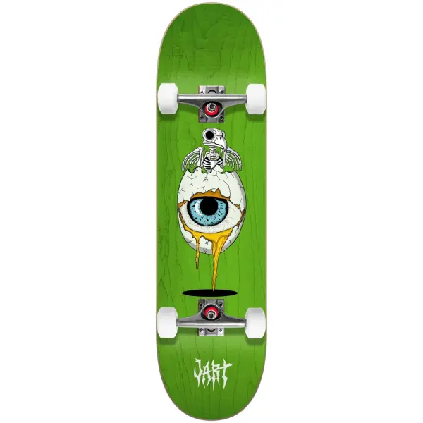 Skateboard Komplettboard Jart Egg (8" - Grün)