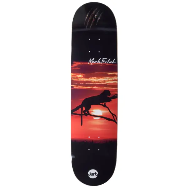 Skateboard Deck Jart Mark Frolich Pro (8" - Tiger Sunset)
