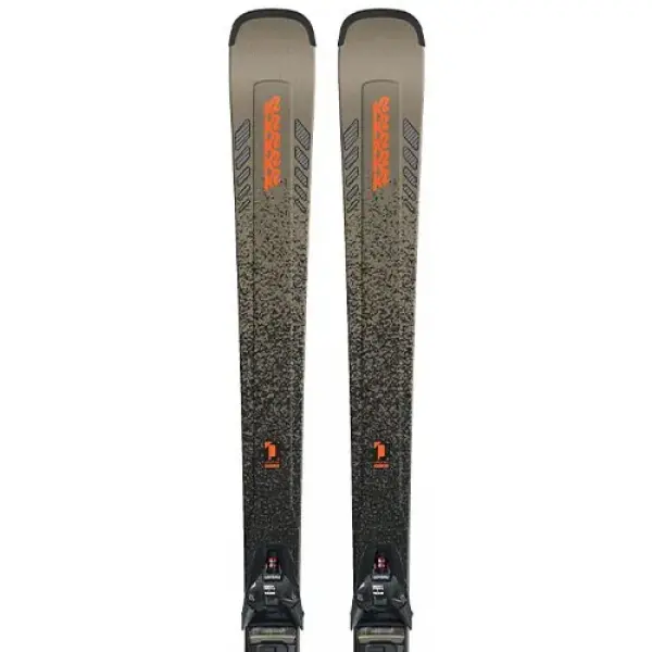 K2 Disruption MTi All Mountain Ski + Xcell 12 TCx Bindung (165cm - Schwarz)