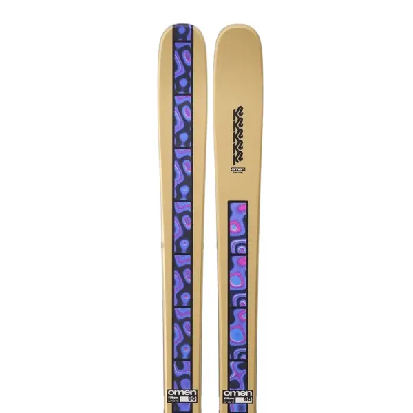 Twintip Ski K2 Omen 90 (179cm - Blå)