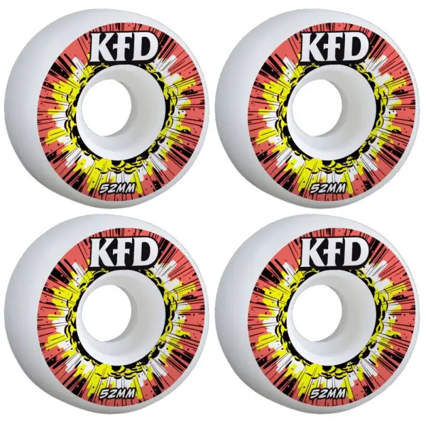 Skateboard Rollen KFD Blast 4 Stk. (52mm - Red)