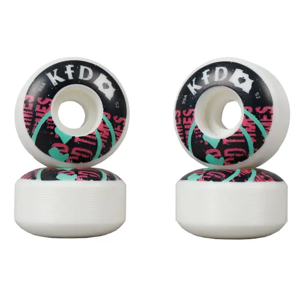 Skateboard Rollen KFD DIY 4 Stk. (52mm - Teal)
