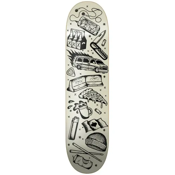 Skateboard Deck KFD Premium Wallpaper (8" - Wallpaper)