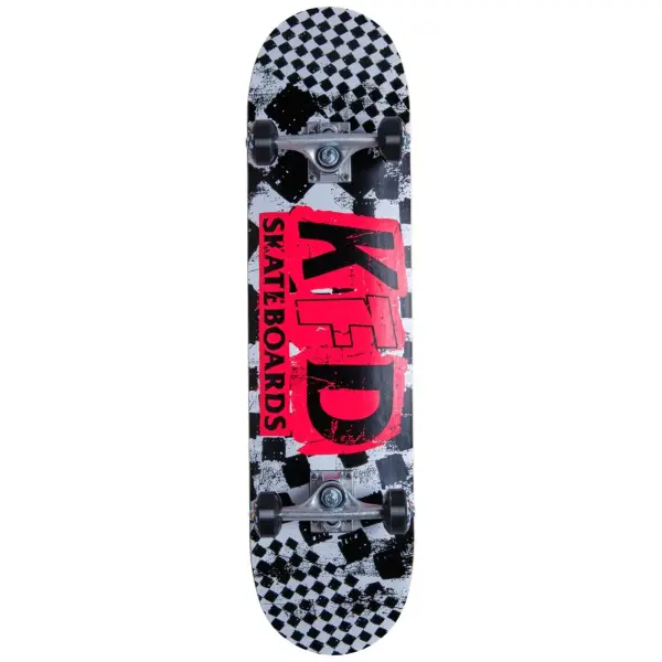 Skateboard Komplettboard KFD Ransom (8" - Weiß)