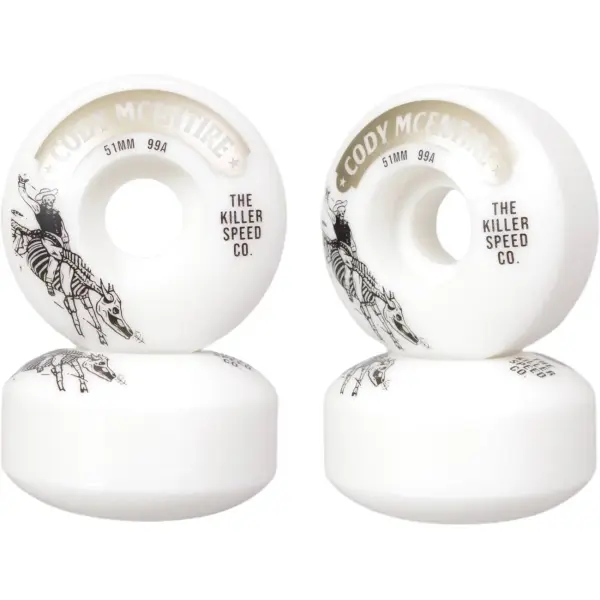 Skateboard Rollen Killer Cody Mcentire 99A Pro 4 Stk. (51mm - Rodeo)