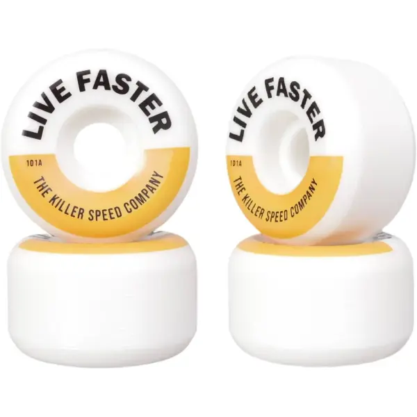 Skateboard Rollen Killer Team 101A Wide 4 Stk. (55mm - Motto)