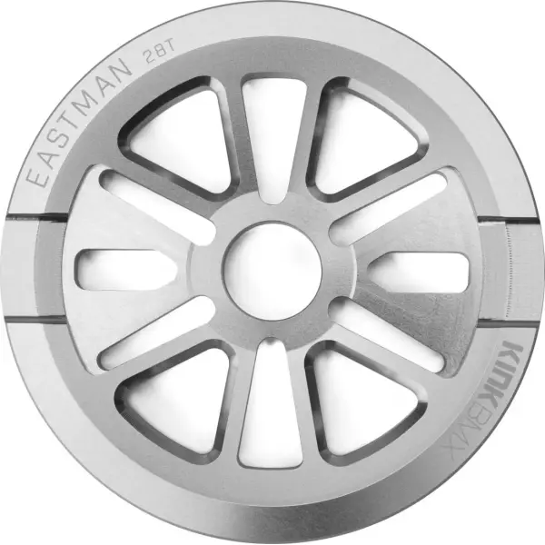 BMX Kettenblatt Kink Eastman Full Guard (Silber - 28T)