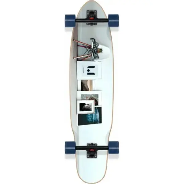 Longboard Komplettboard Long Island Kicktail (38.85" - Wall)