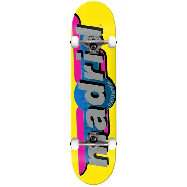 Skateboard Komplettboard Madrid Wings (7.75" - Gelb)
