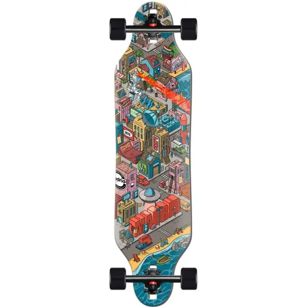 Longboard Komplettboard Madrid Weezer Drop-Thru (36" - Madrid City)