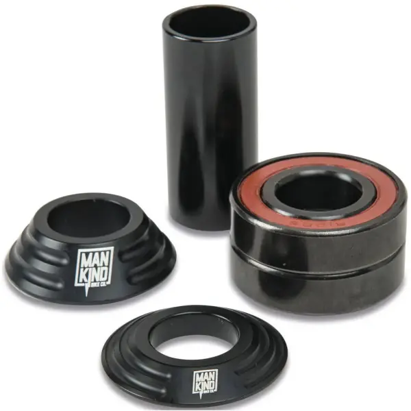 BMX Bottom Bracket Mankind Epoch MID (19mm - Matt Black)