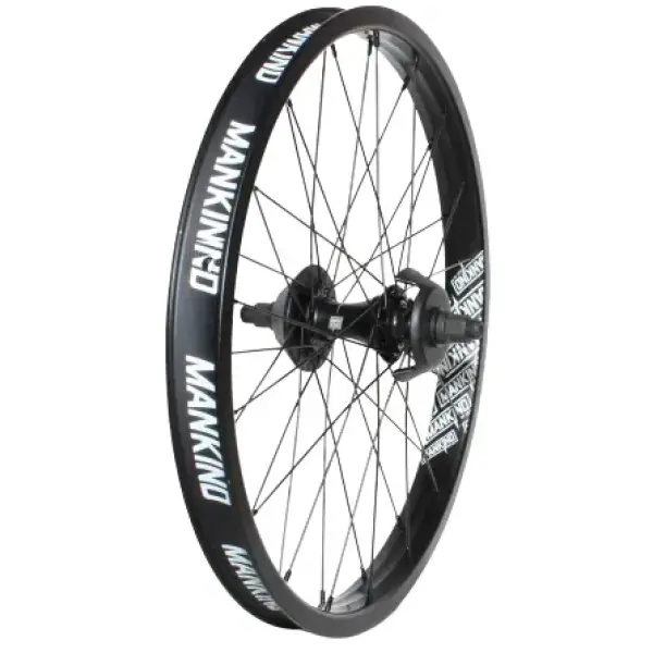 BMX Hinterrad Mankind Vision 20" Cassette (Matt Black - Left hand drive)
