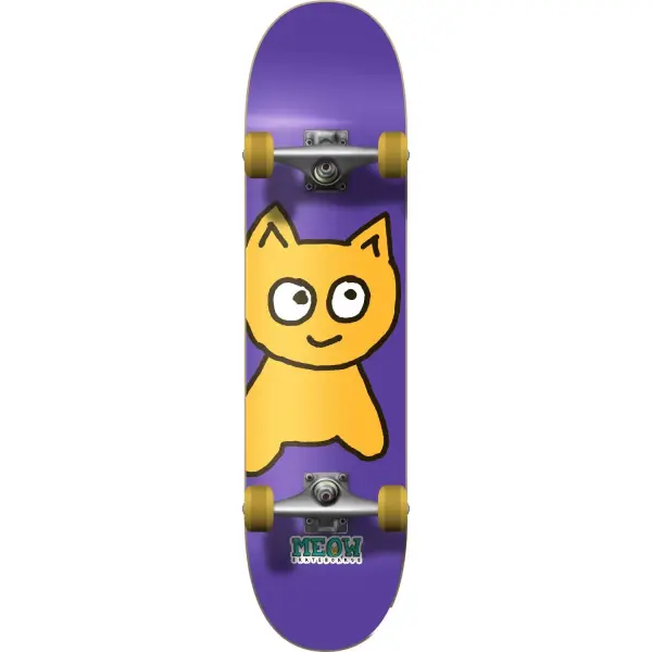 Komplet Skateboard Meow Big Cat (8.25" - Lilla)