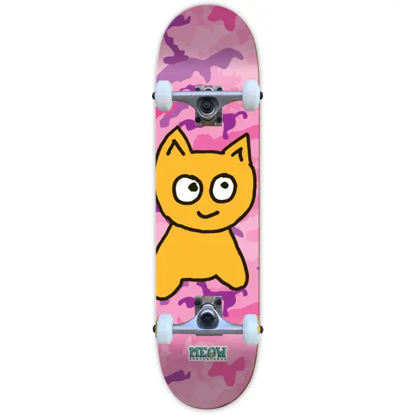Komplet Skateboard Meow Big Cat (7.5" - Camo Pink)